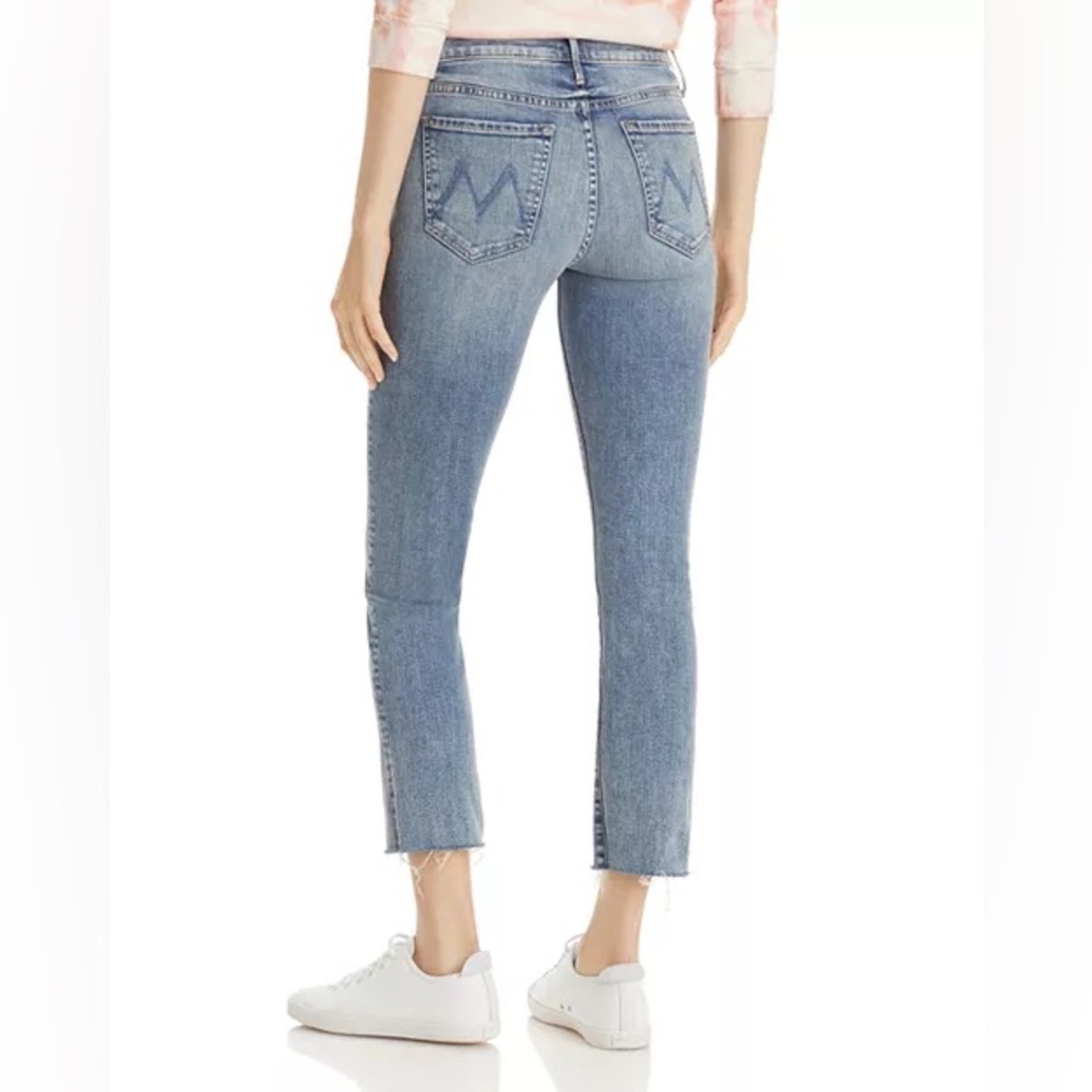 Mother Denim - The Rascal Ankle Fray Jeans in Bonfire Lighting